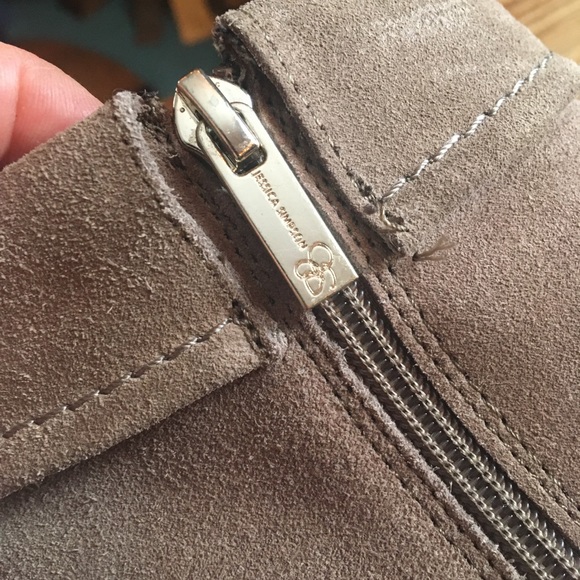 Jessica Simpson fringe ankle boots - Picture 2 of 5